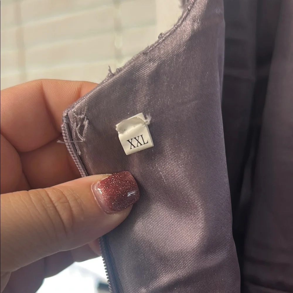 Elegant Lavender HoCo Dress - Picture 9 of 10